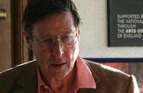Max Hastings in the foyer of the Aldeburgh Cinema