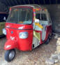Tilly Tuk Tuk in a Brandeston barn
