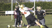 Ipswich Cardinals practice in Rushmere St Andrew