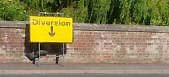 Debenham diversion - pic by Tony Hutt