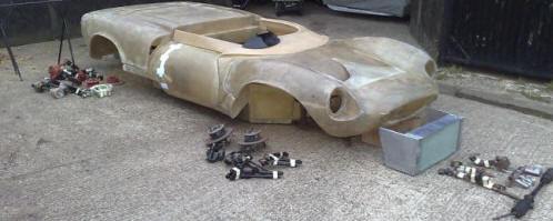 Almost all  the major Ginetta parts needed are here