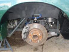Rust free chassis, vented discs