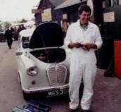Spadge and an A35