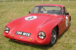 Three quarter view of this fine car