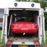 Like a shy debutante at her first coming out party the Vixen coyly emerges from the race transporter at her new home ... 