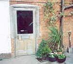 The Vic's back door