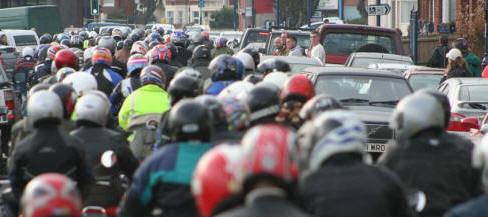 The cortege leaving