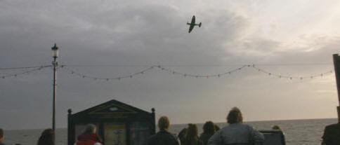 The lone Spitfire