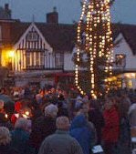 Carol Singing on The Market Hill