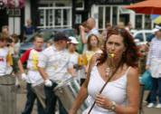 The Laxfield School samba band at Arts Framlingham