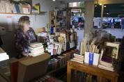 Victoria Bell in her bookshop