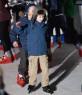 Two young skaters