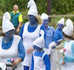 Smurfs at Framlinghham Gayla