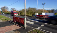 New zebra crossing Station Road Framlingham
