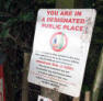 You are in designated public place