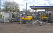 Haynings garage Framlingham being updated