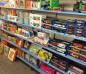 Shelves of toys in Bridges and Garrard
