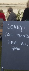 Sorry! FREE plants have all gone
