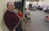 Christmas Carol being rehearsed in Fressingfield