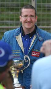 Last year's world champion Carl Broadley
