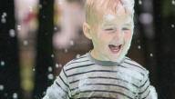 Bubble Rush in Christchurch Park Ipswich