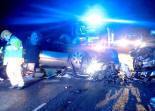 Scary looking two car crash - pic contributed