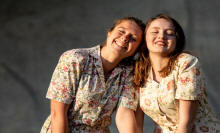 Emily Winter and Anna Brinkley in A Midsummer Night's Dream