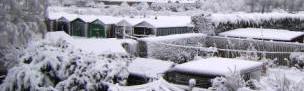 Leiston in the snow