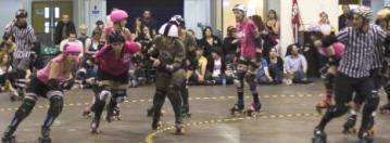 London Roller Girls versus Birmingham Blitz Derby Dames
