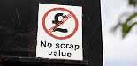 No scrap value