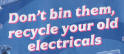 Don't bin them ...