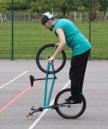Bike stunting in Norwich
