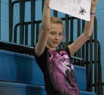 Youthful RDL supporter