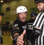 A roller derby thank you