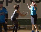 Natastrophe and Coco coaches of the Smash Hit Brollers