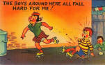 The boys around here all fall hard for me! The boys around here all fall hard for me!