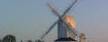All four sails back on the Saxtead Mill - pic by Farctum