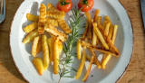 Plate of chips at the Angry Fly