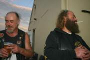 Bikers at Benhall Music Day 2006