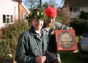 David and Matt at Earl Soham Brewery 2005