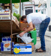 Karl on Framlingham Market  2019