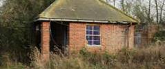 Darsham radar station gatehouse