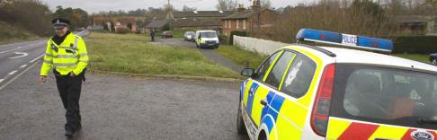 Marlesford crime scene
