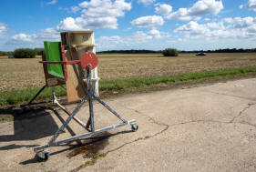 Industry on the very rural Parham Airfield Industrial Estate