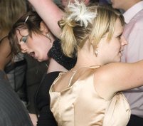 Bridesmaid and all out dancer