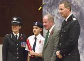 Suffolk Police cadet parade at Woodbridge School